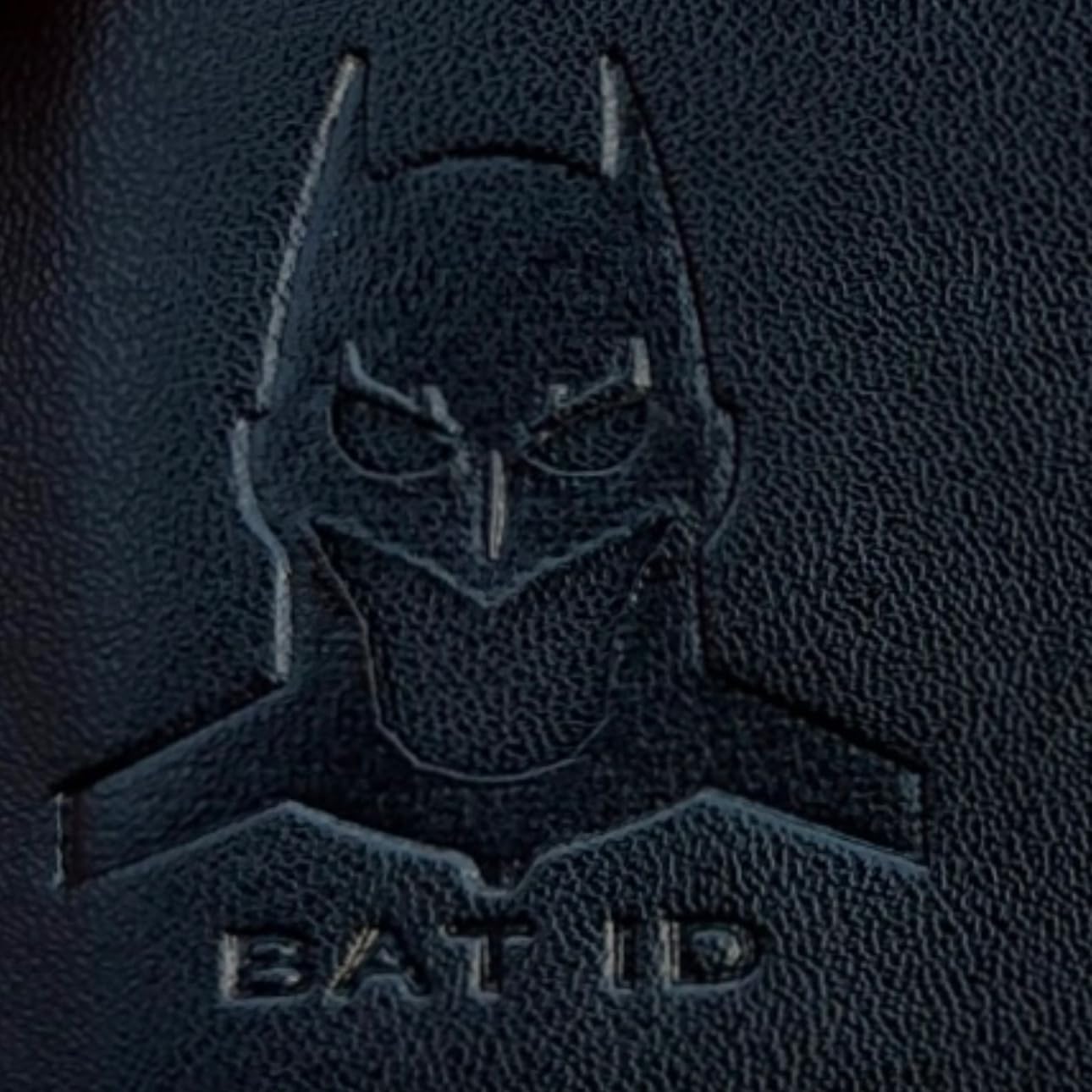 Leather Bat Wallet for Men - Stylish Superhero Design, Durable Bifold Wallet with Multiple Card Slots, Cash Compartment, and Iconic Logo - Gift for Father's Day, or Birthdays and Christmas (1PCS)