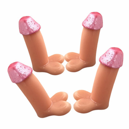 Funny Car Valve Stem Caps Prank, Motorcycle Tire Caps, Little Buddy Valve Cap, Glowing Tire Valve Cap, Luminous Tire Valve Stem (4 Pack)