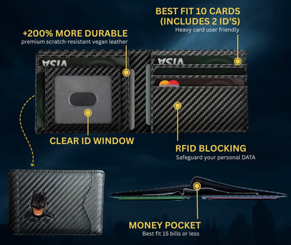 BAT ID Rfid Leather Wallet™